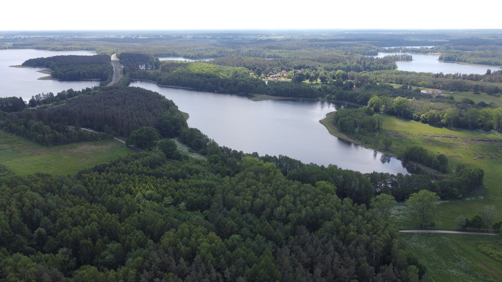 Działka bud.1520m2,obr.Piława,przy J.Łąkie,las.