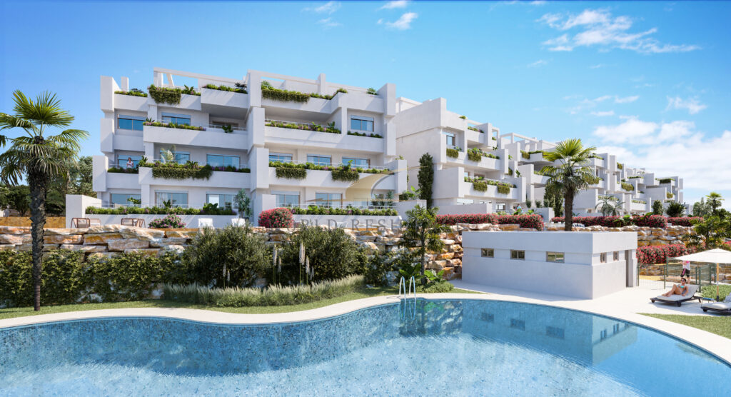 Apartamenty przy polu golfowym