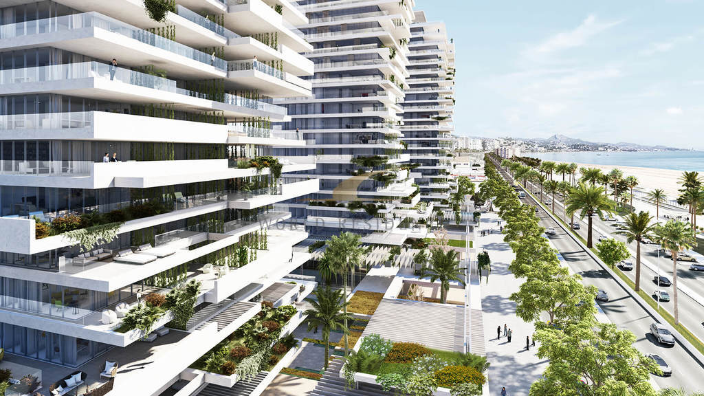 Luksusowe apartamenty przy plaży w Maladze