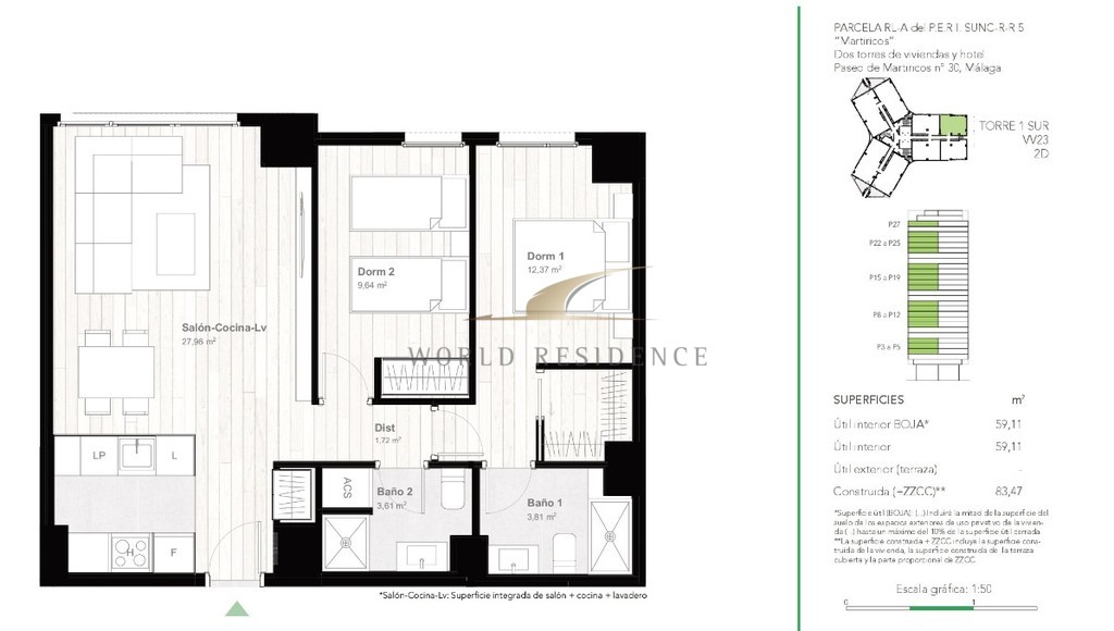 Apartamenty z panoramicznym widokiem w centrum