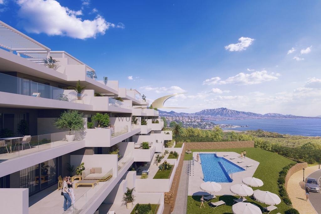 Nowoczesne apartamenty z widokiem na morze