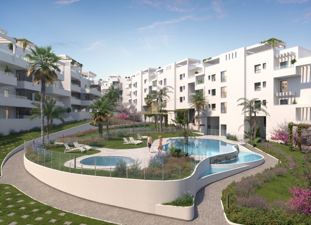 Apartamenty na wzgórzach Malagi