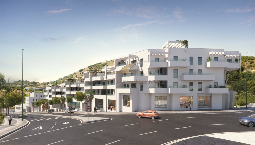 Apartamenty na wzgórzach Malagi