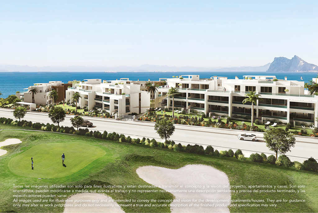 Apartamenty przy plaży i polu golfowym