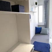 Pokój jednoosobowy #4 z balkonem przy ul. Lachmana 1