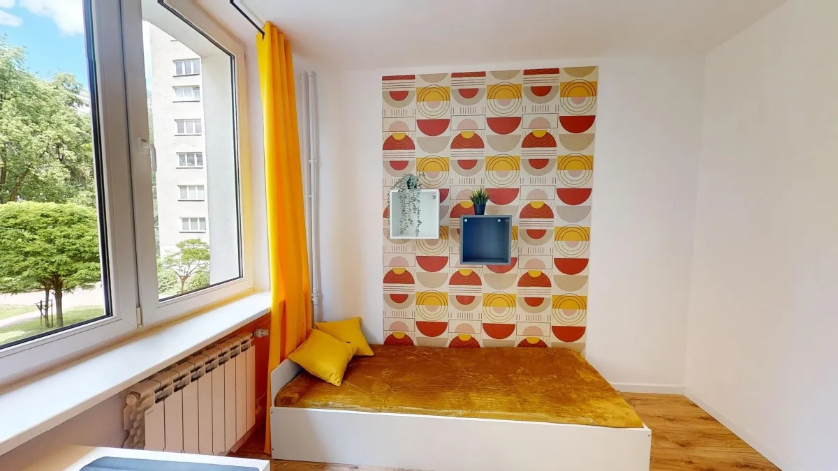 Pokój jednoosobowy #1 przy ul. Anielewicza 18A
